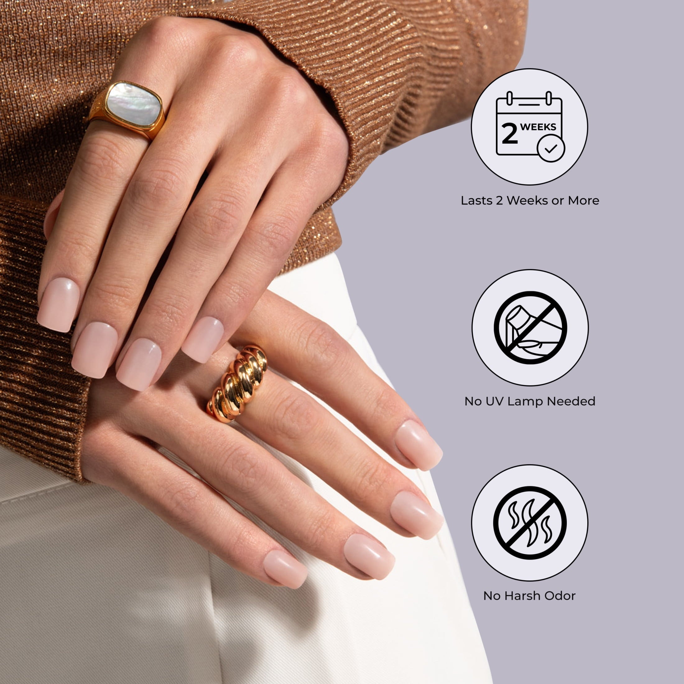 KISS Salon Dip Powder Nail Kit All-in-One Professional Dipping System Fake Nails Gel Nail Kit