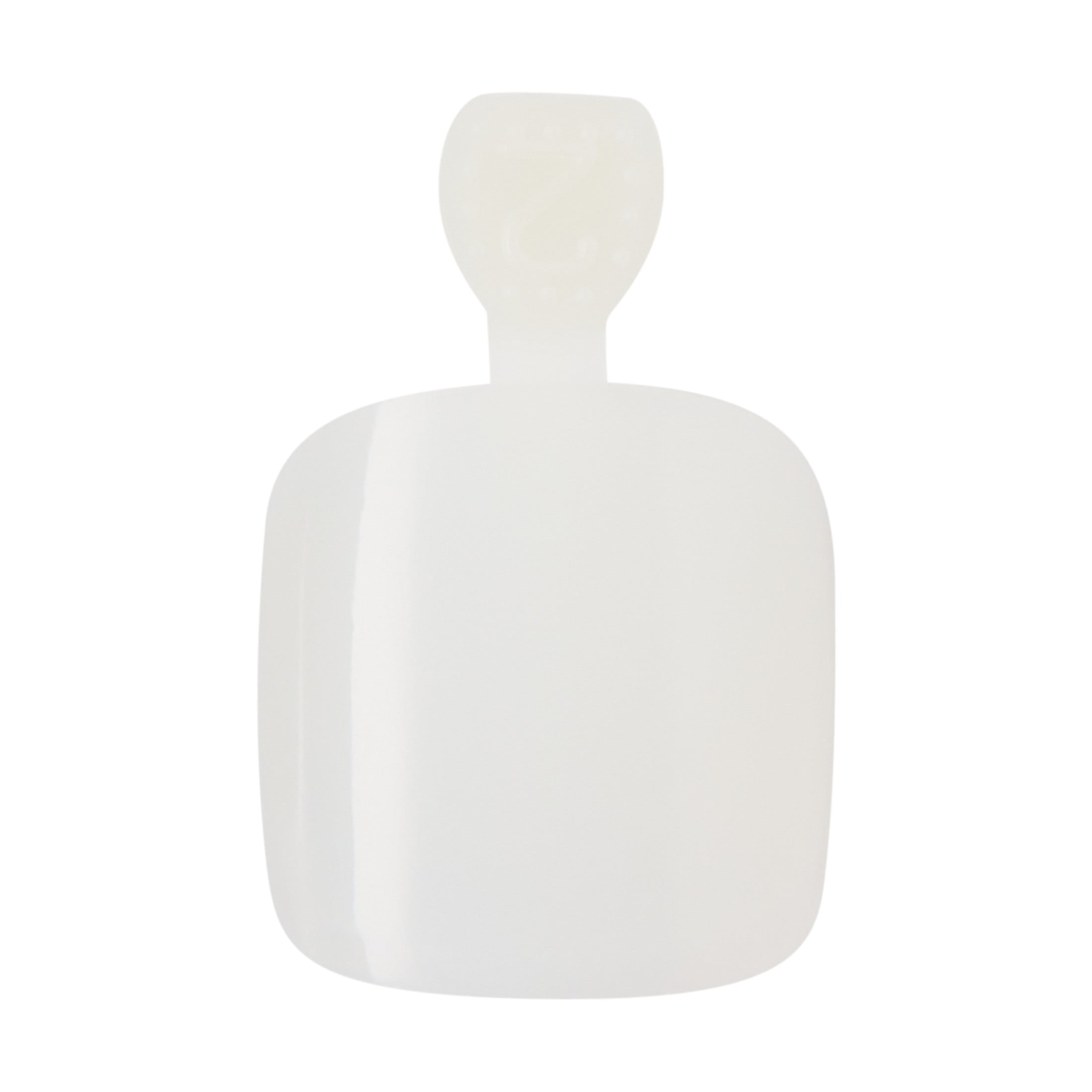 KISS 96 Full-Cover Press On Toenails, Clear, Short, Maximum Speed Nail Glue, 96 Count