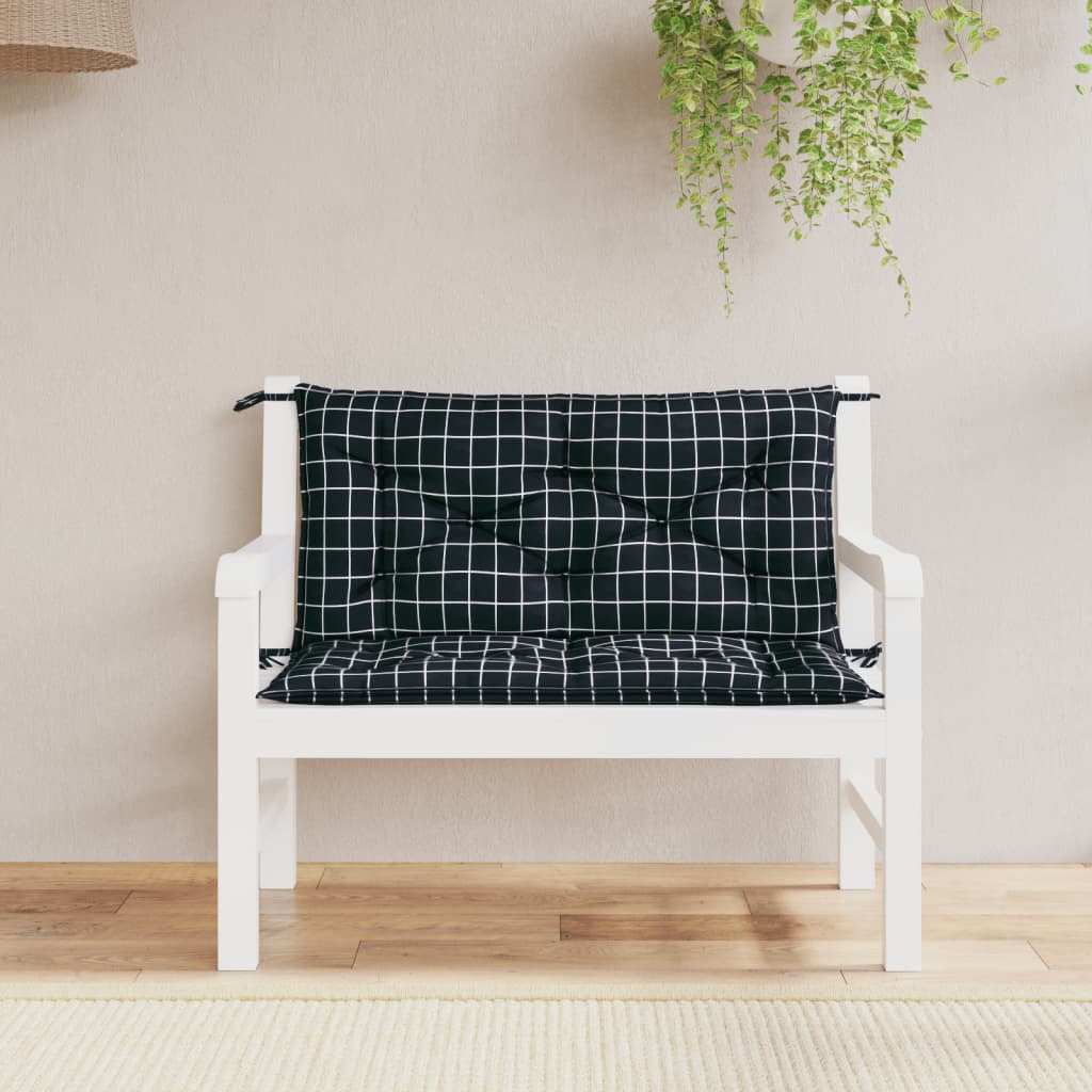 vidaXL Bench Cushion Water Repellent Outdoor Seat Cushion Pad Oxford Fabric