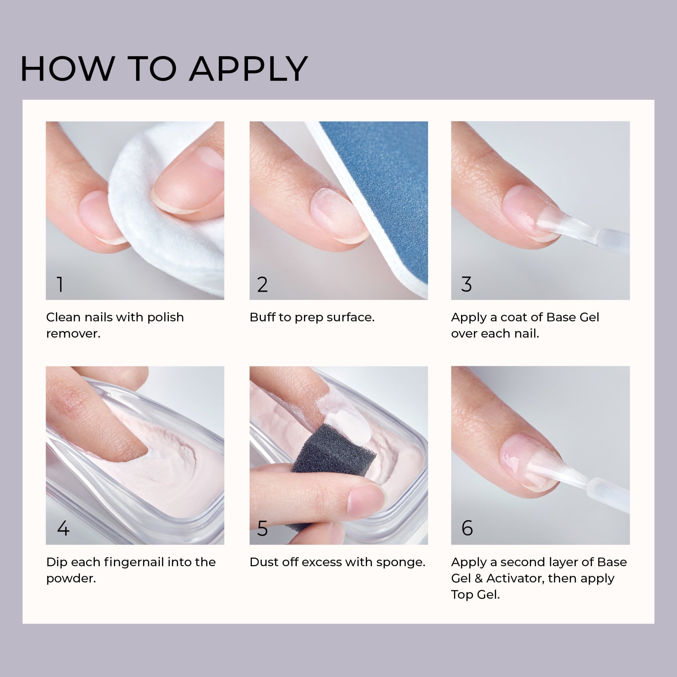 KISS Salon Dip Powder Nail Kit All-in-One Professional Dipping System Fake Nails Gel Nail Kit