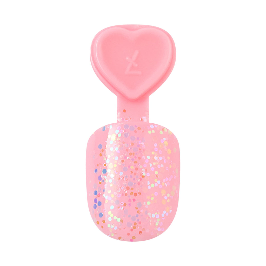 KISS imPRESS Kids  Press on Nails, Berry Cute, Pink, Kids Squoval, 20 Count